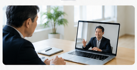 30分のZoom会話のイメージ